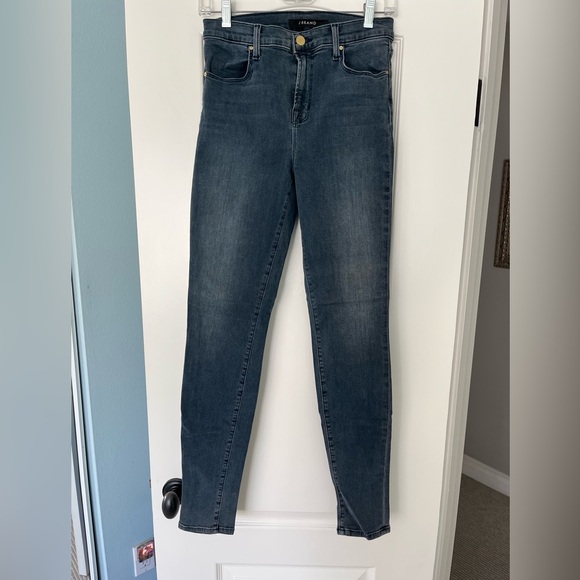 J BRAND Maria High-Rise Skinny Jeans Size 28 - Picture 4 of 13
